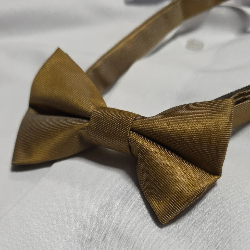 Elegant Gold Bow Tie - Toddler Size